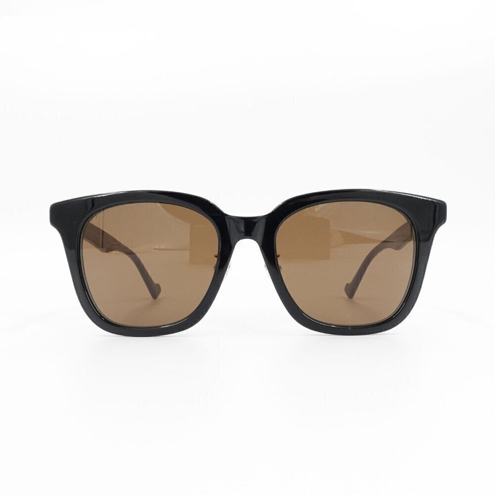 Gucci GG1000 Wayfarer Sunglasses Black Brown OS